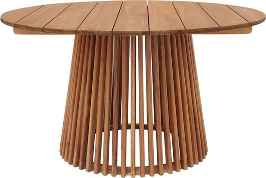 House Nordic Table à manger Lorca - Teck - Naturel - 120cm