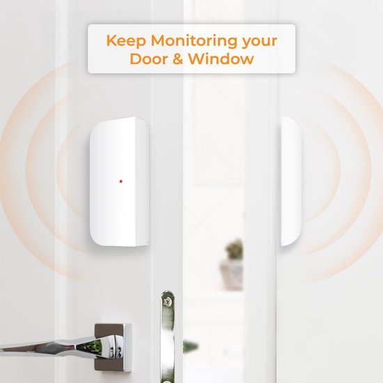 Système d'alarme sans fil Denver - Smart Home - Tuya - Sécurité Maison Camper Caravane Bateau - SHA220