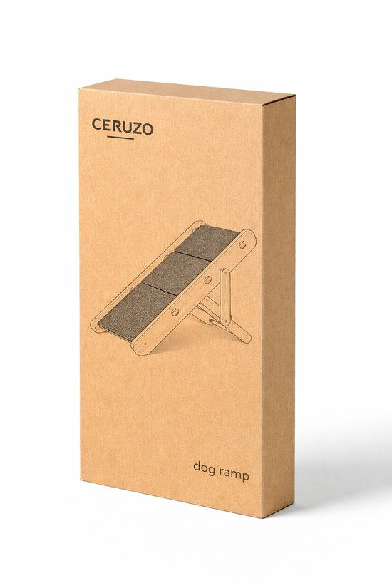 Ceruzo Marchepied et passerelle pour chien - réglable - pliable - 34-40 cm
