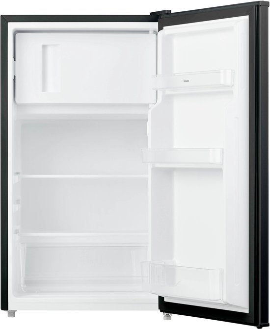 Tomado TRT4702B - Réfrigérateur de table - 80 litres - Avec compartiment congélateur - Etiquette énergétique D - Noir
