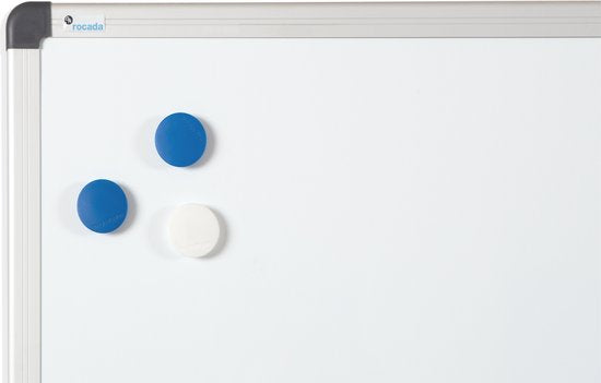 Tableau blanc Rocada - 45 x 60 cm - blanc - émail - magnétique - RO-6500