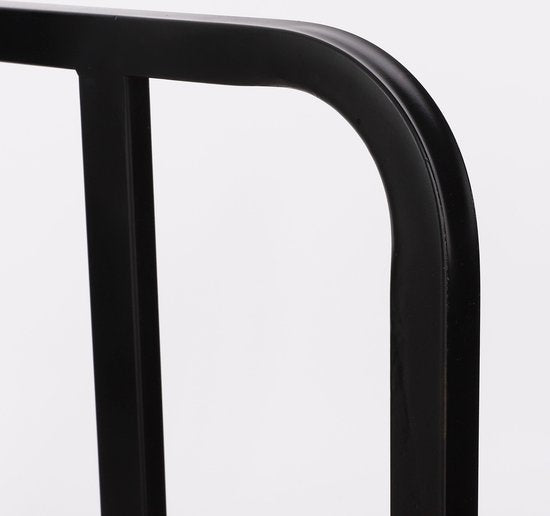 Mica Decorations Celo Lounge Chair - L62 x L83 x H78 cm - Métal - Noir