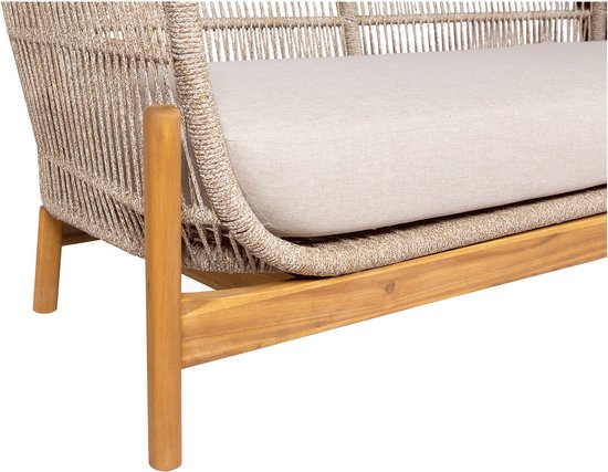 House Nordic Terracina Lounge Sofa Acacia/Beige