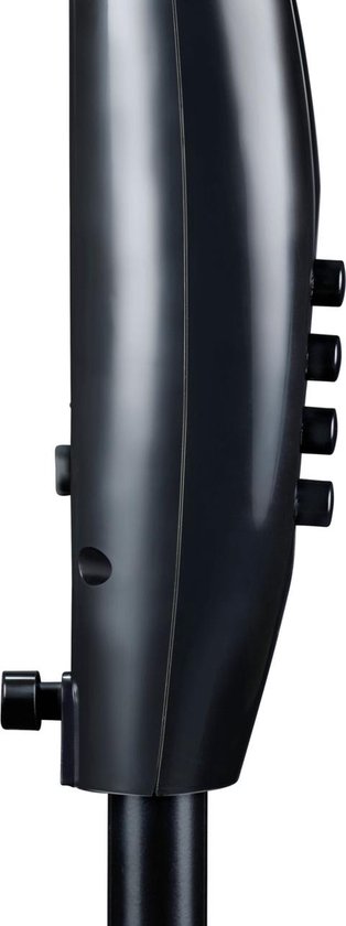 Lifetime Air Ventilateur trépied 45W - Ventilateur réglable en hauteur de 102,5 à 125 cm - Ventilateur sur pied à 3 vitesses - inclinable et oscillant - Noir