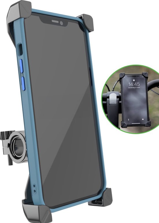 iSetchi Support de téléphone - Vélo et scooter - Anti-chocs