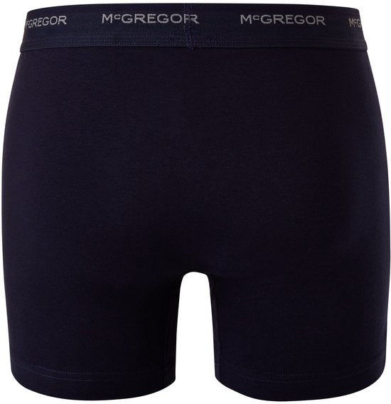McGregor - Caleçons 3-pack Boxers pour hommes - Bleu - Taille L