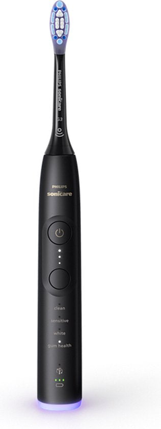 Philips Sonicare 7100 Series - Brosse à dents électrique - Noir - Étui de voyage - Des gencives plus saines - HX7421/01
