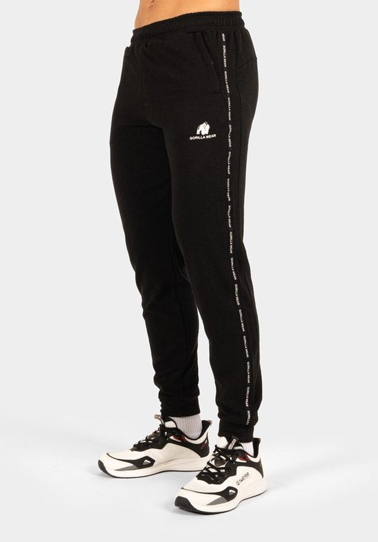 Gorilla Wear Pantalon d'entraînement Harvey - Noir - 4XL