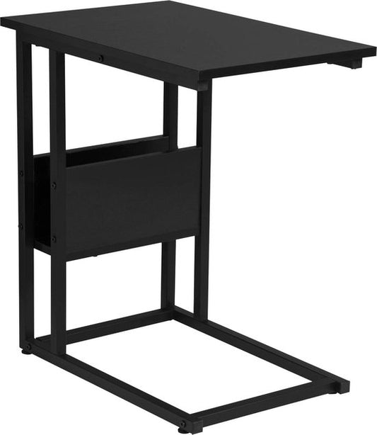Table basse - Table d'appoint - Table de salon - Table de séjour - Table d'appoint - Noir - 55x36x59.5cm