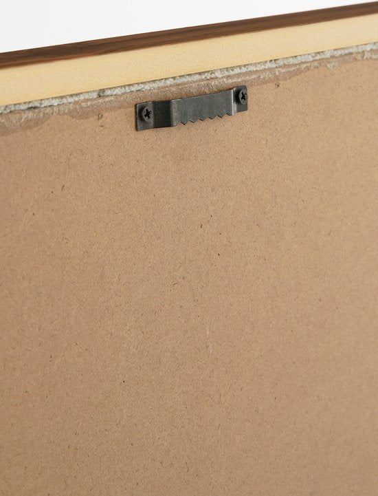 Mica Decorations Décoration murale Cercle - L50 x L60 x H3 cm - Beige