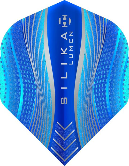 Harrows Silika Lumen NO2 Blue Strong Crystalline Coated - Fléchettes