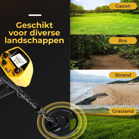 ODESSEY Metaaldetector Starterset - Explorer Model
