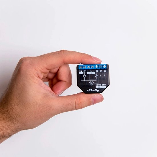 Shelly Shelly Plus 2PM Actionneur de mesure à commutation WiFi, Bluetooth