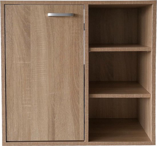 Meuble bas pour lavabo - meubles de salle de bains - marron