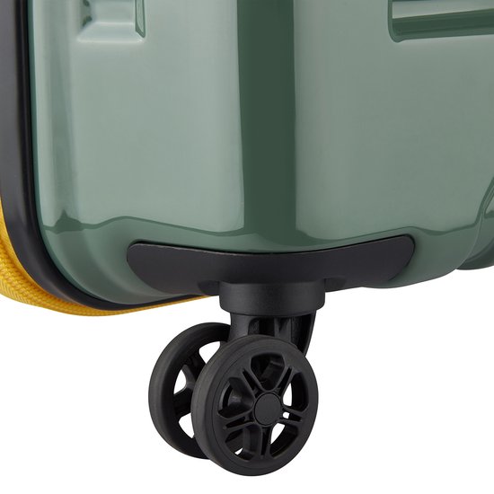 DELSEY PARIS Rempart Expandable 4 Double Rollers Trolley 80 Army Green Dark Green 79cm