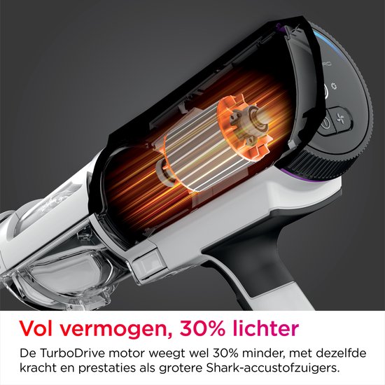 Aspirateur bâton Shark Detect Pro - Aspirateur tout-en-1 - sans fil sur batterie - tige flexible - sans sac - IW1611EU