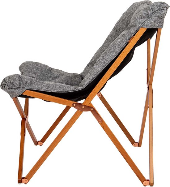 Bo-Camp - Urban Outdoor - Fauteuil relax - Bloomsbury Comfort - Gris