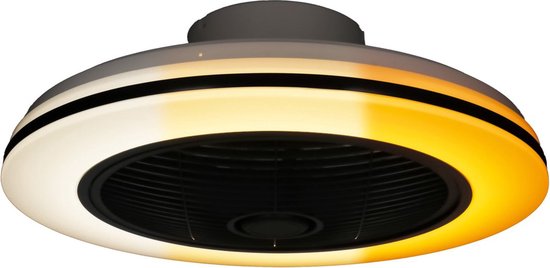 Moderno Ventilateur de plafond avec éclairage - Commande à distance - Plafonniers avec ventilateur et lampe - 3D air
