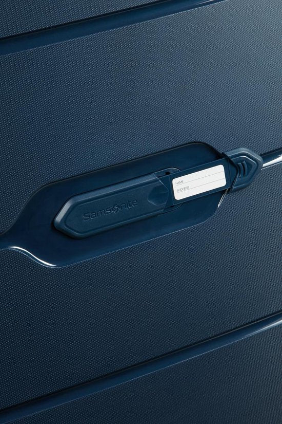 Valise cabine - Samsonite Flux - avec Extension - Polypropylène - Bleu Marine