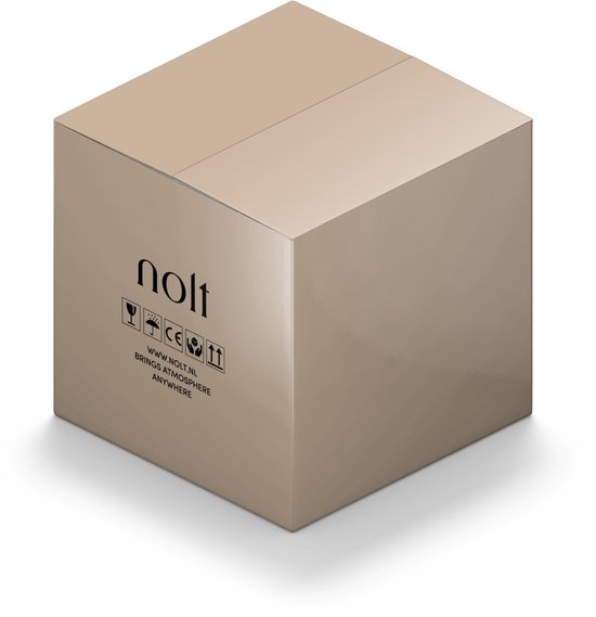 Nolt lampe à poser - lampe à poser chambre - E27 Lampe salon - Industriel - ⌀ 40cm - Or