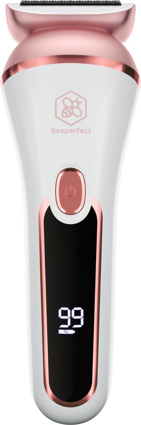 Beeperfect® 6 en 1 rasoirs pour femmes - épilateur - rasoir féminin - tondeuse bikini - rechargeable - étanche - 6 accessoires