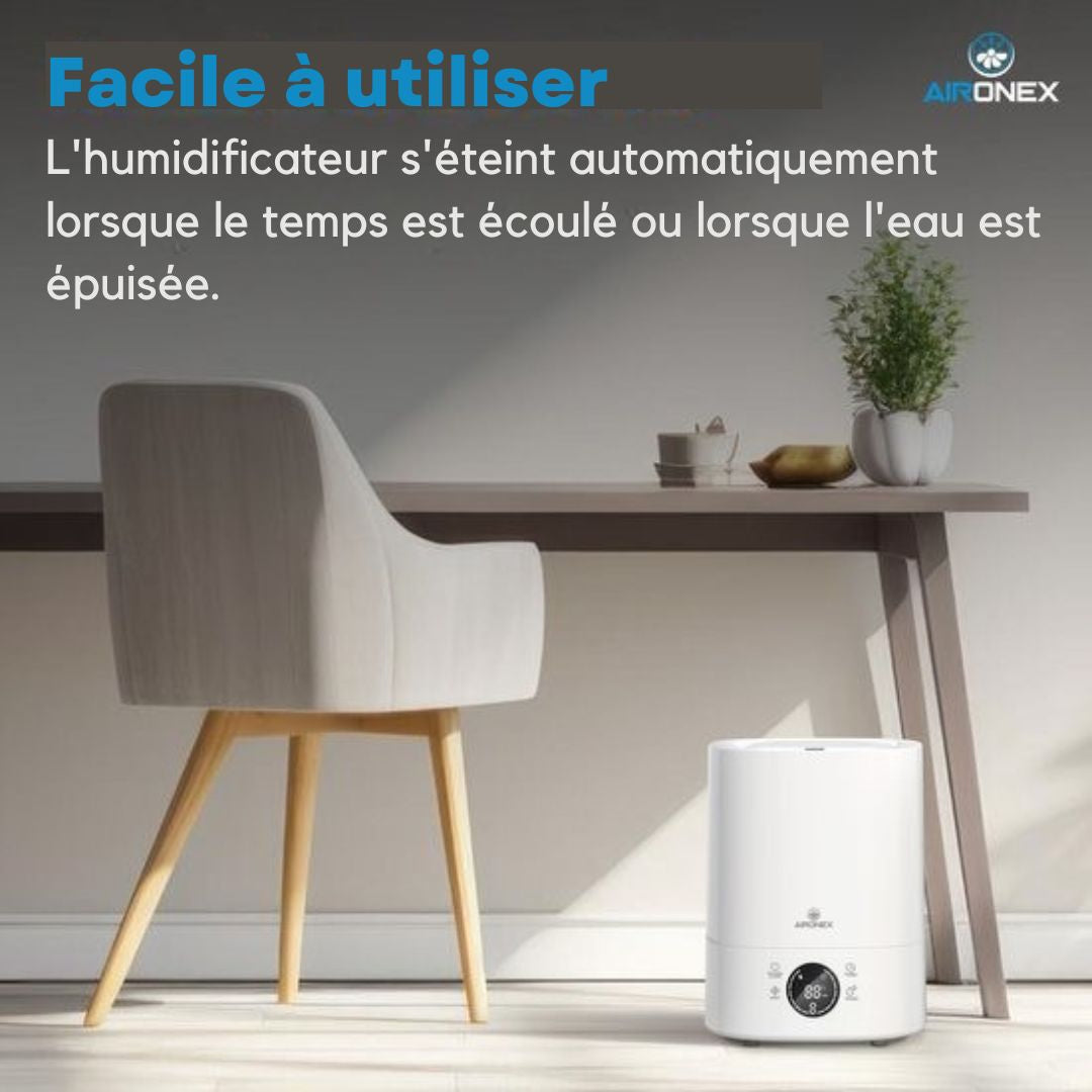 Humidificateur Aironex - 6L - Blanc