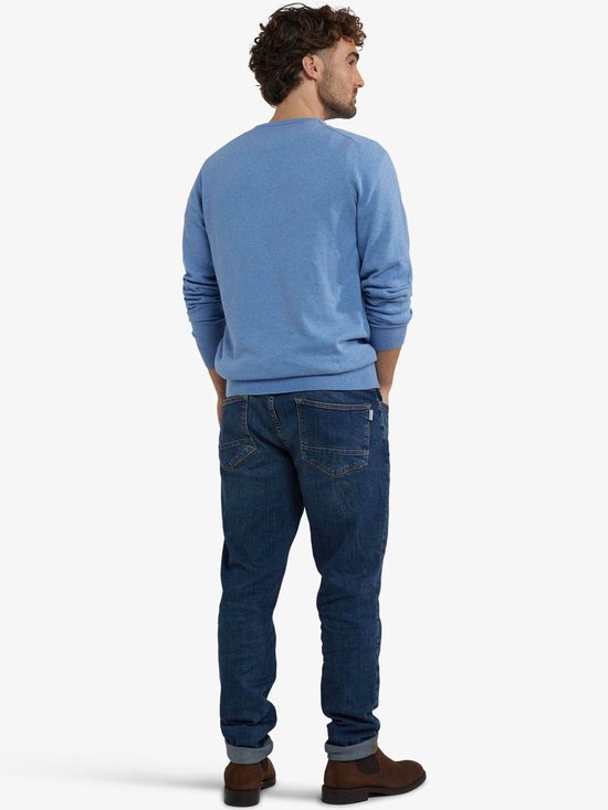 Pull McGregor Laine Mérinos Bleu Glace - Taille XXL - Hommes - Pullovers