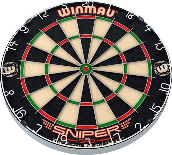 Jeu de fléchettes Winmau Sniper avec fléchettes