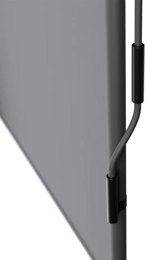 Parasol vertical Barbados - 200x310 cm - Gris