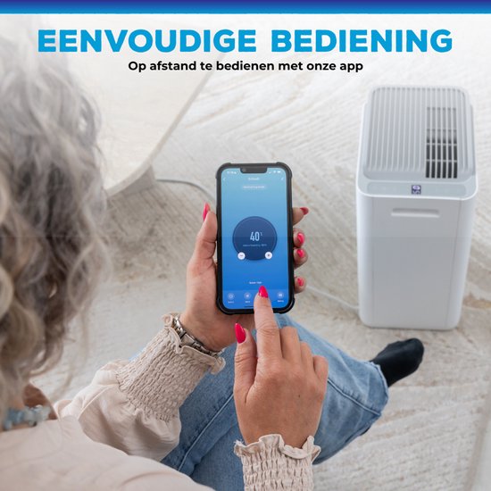 Sofresh déshumidificateur 20 litres par jour - Déshumidificateur et déshumidificateur pour cave, salle de bain, grenier et salon - Blanc