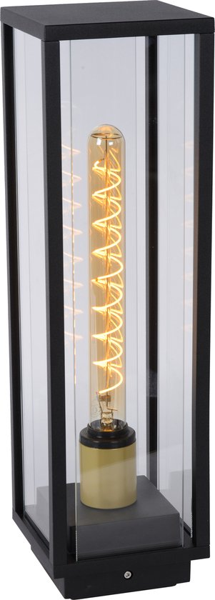 Lucide LAURENS - Lampe sur pied - 1xE27 - IP54 - Noir