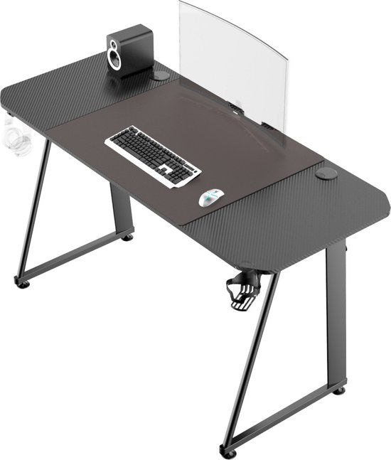 Pupitre de jeu - gaming desk - table d'ordinateur - 140 x 60 cm