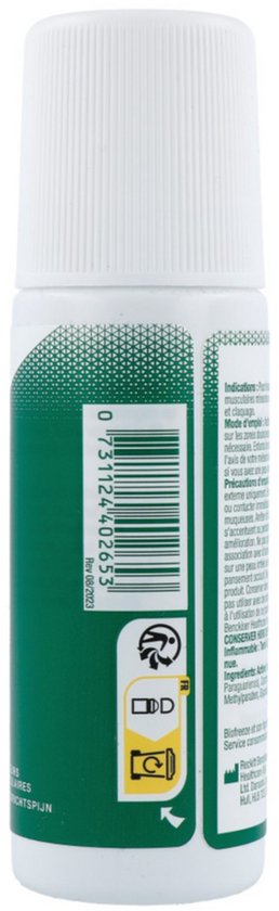 Biofreeze Gel roller à effet froid 89 ml
