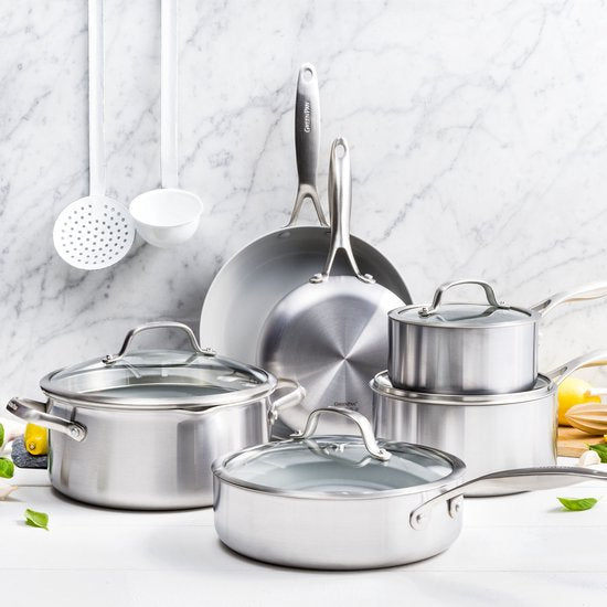 GreenPan Venice Pro Evershine Ensemble de poêles à frire 2 pièces - 26 et 30cm - sans PFAS