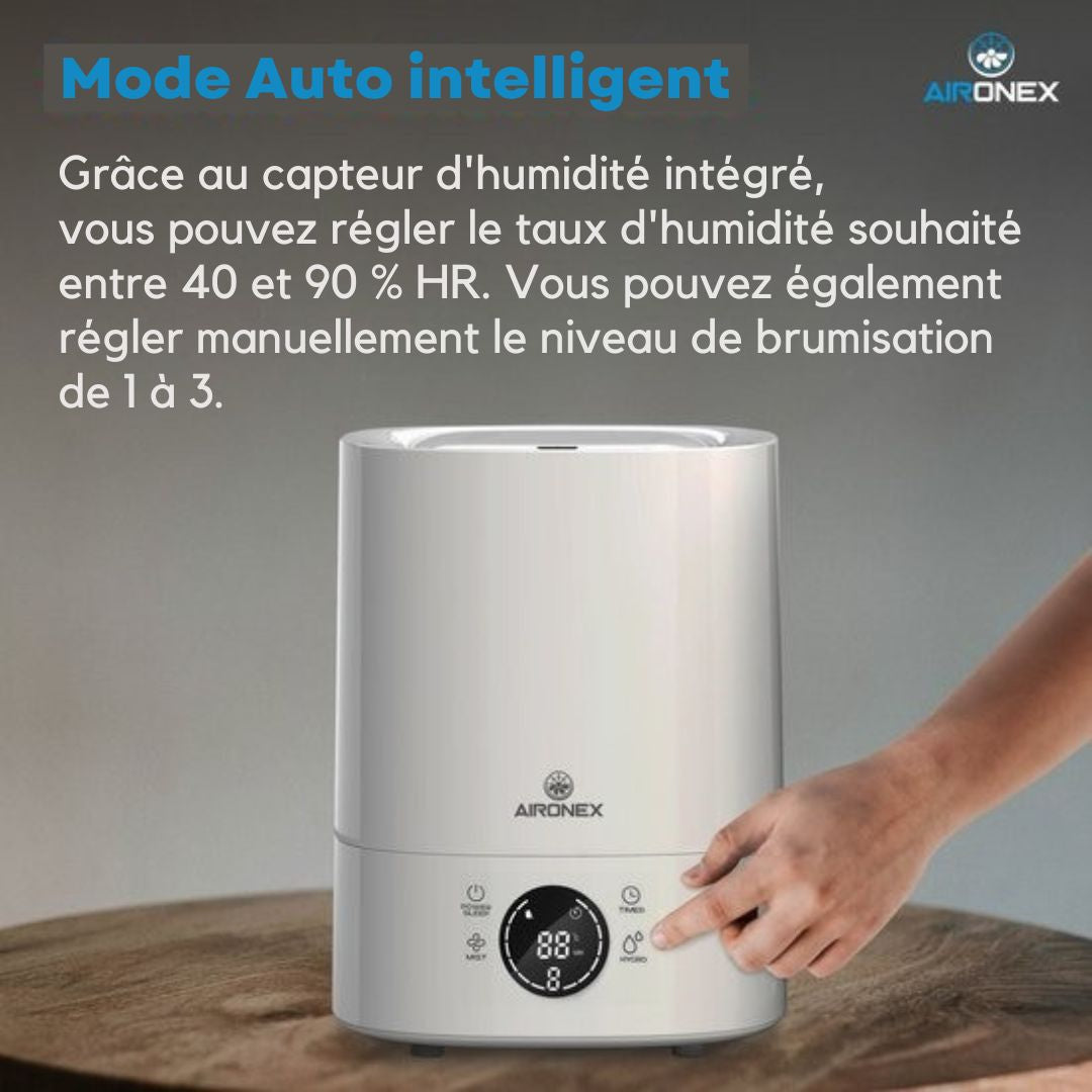 Humidificateur Aironex - 6L - Blanc