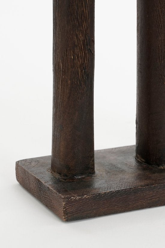 Mica Decorations Pegara Décoration d'intérieur - L7 x L18 x 46 cm - FSC 100% bois de manguier - Marron