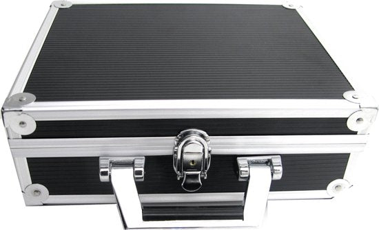 Mallette multifonctionnelle pour l'électronique avec grille en mousse pour les équipements précieux et sensibles 40 x 30 x 11 cm