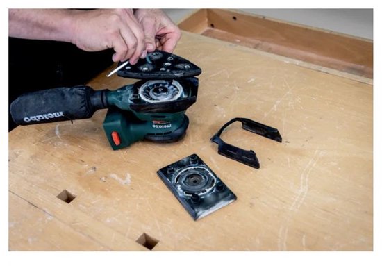 Metabo PowerMaxx 12V ponceuse sans fil | 2x 2.0 Ah | chargeur | mallette