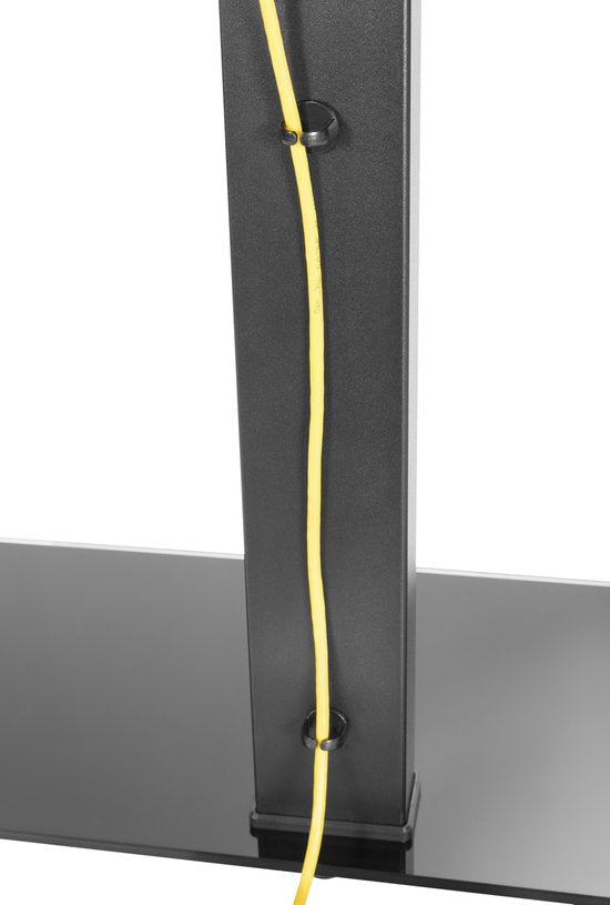 Support TV - trépied TV - modèle de table - rotatif - hauteur réglable de 67 cm à 79 cm