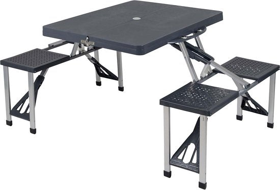 Bo-Camp - Table pique-nique - Basic - Pliable
