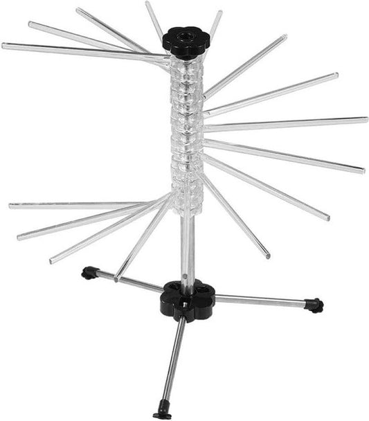 Rack de séchage de pâtes - Rack pliable pour un stockage facile avec 16 bras - Séchage de pâtes fraîches - Rack de séchage de nouilles pour spaghetti Ect rack de séchage de pâtes