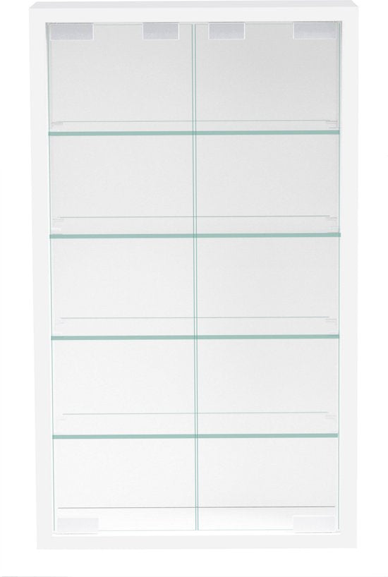 Vitrine murale suspendue debout - 30 x 60 x 13 cm