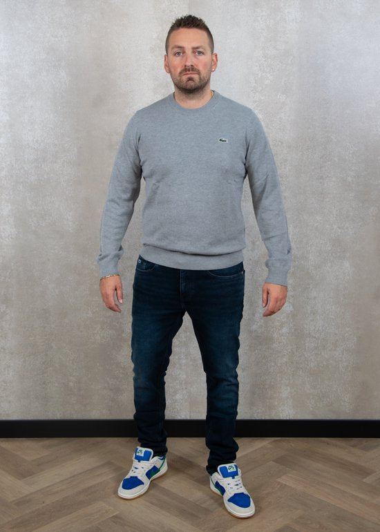 Pullover Lacoste Gris - Taille XL - Hommes - Pullovers