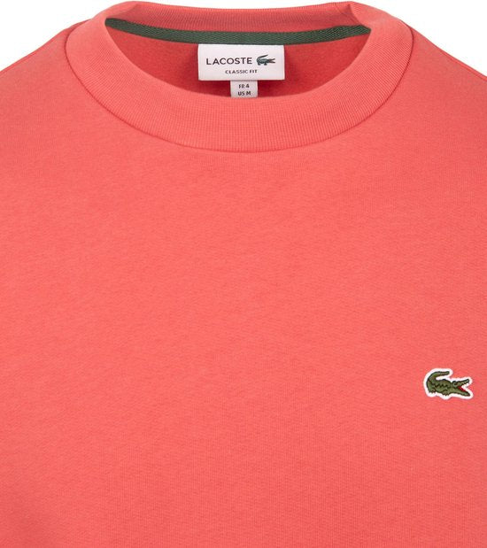 Pull Lacoste Rouge - Taille S - Hommes - Pulls