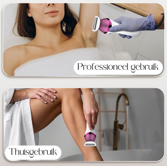 Sansbeauté® 6-in-1 rasage femme - visage - aisselles - jambes - maillot - rasoir femme - épilateur - épilateur femme - tondeuse femme - tondeuse bikini - rechargeable par USB