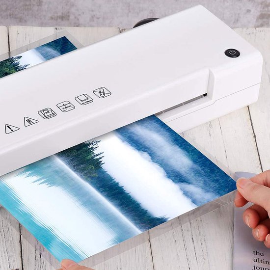BRASQ Laminator A3 White - Machine à plastifier - Plastifieuse - jusqu'à 125 microns par feuille