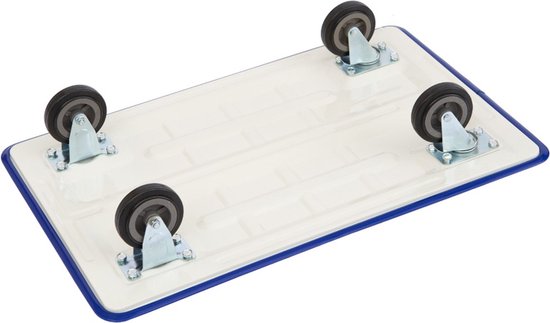 BRASQ Chariot de transport - Capacité 300 KG - Chariot à plate-forme - Rouleau à meubles - Dolly - Chariot de transport - Chariot d'entrepôt - Chariot à plate-forme