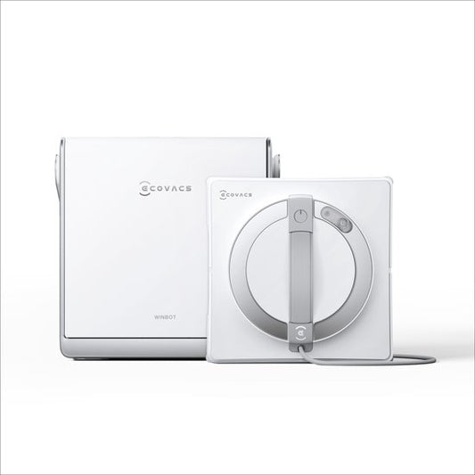 ECOVACS - WINBOT W2 Pro Omni EU - Robot nettoyeur automatique de vitres - Robot laveur de vitres - Technologie de nettoyage intelligent - fenêtres, portes de douche - Nettoyeur de vitres