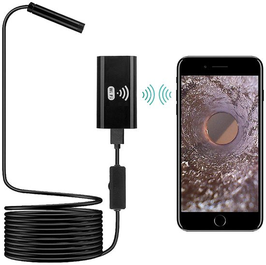Sinji Caméra d'inspection - Endoscope iPhone & Android - Caméra d'égout