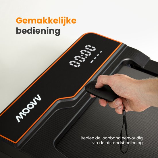 Moovv SmartStep - Tapis de course pour la maison 1-6km/h - Tapis de marche - Bande de marche électrique pour le bureau - Fitness